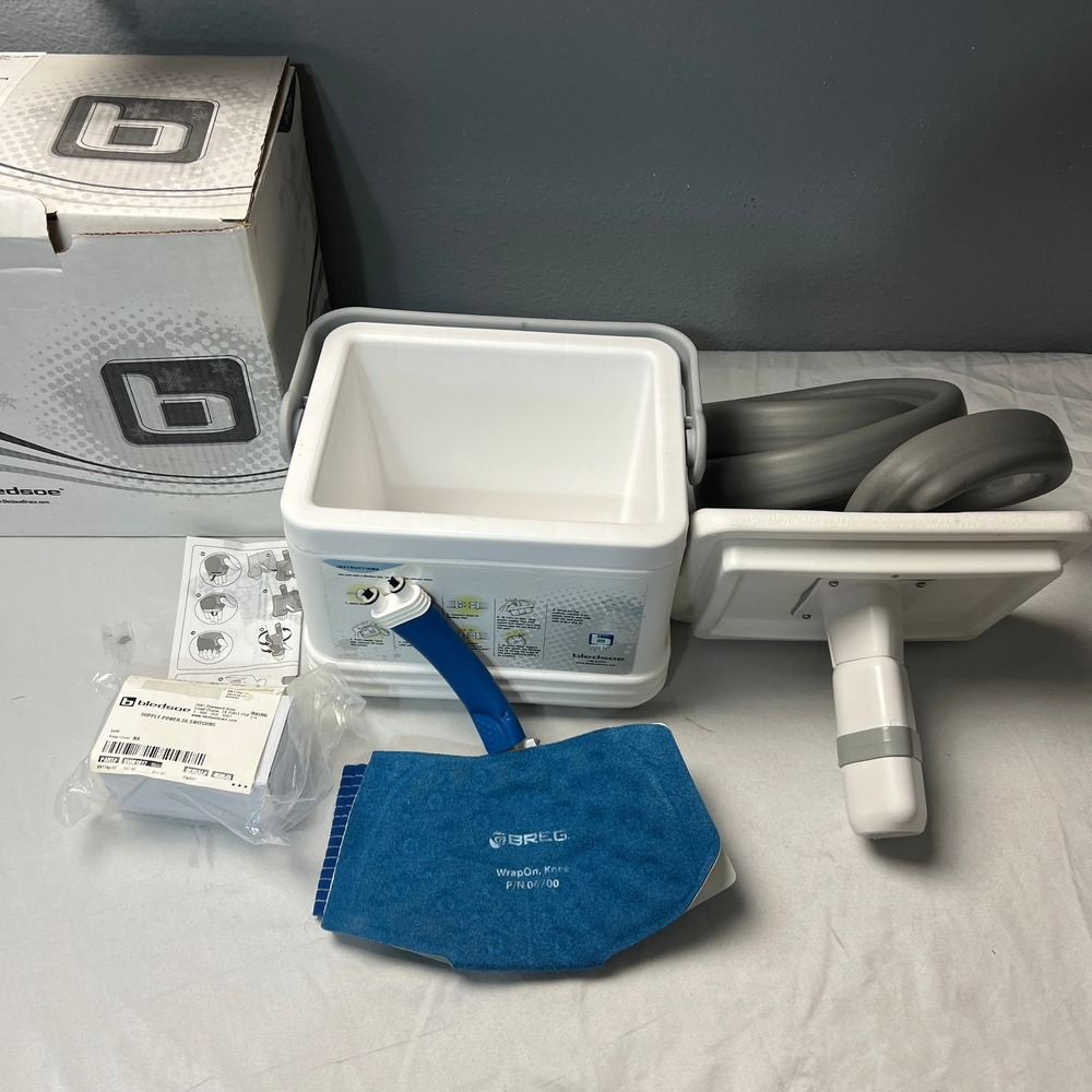 Breg bMini Cold Therapy Unit Knee WrapOn Pad SV005160 New‎ Motor